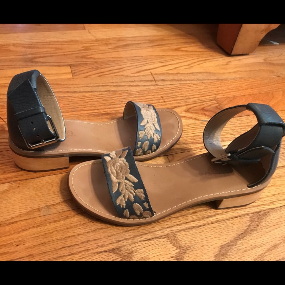 Latigo ankle strap sandals